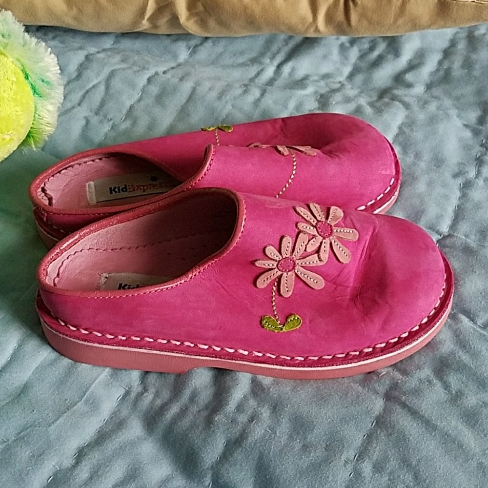 Kids Express slip on mule shoes - Picture 5 of 8
